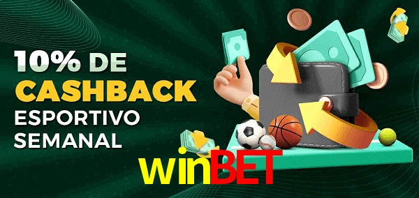 10% de bônus de cashback na winbet